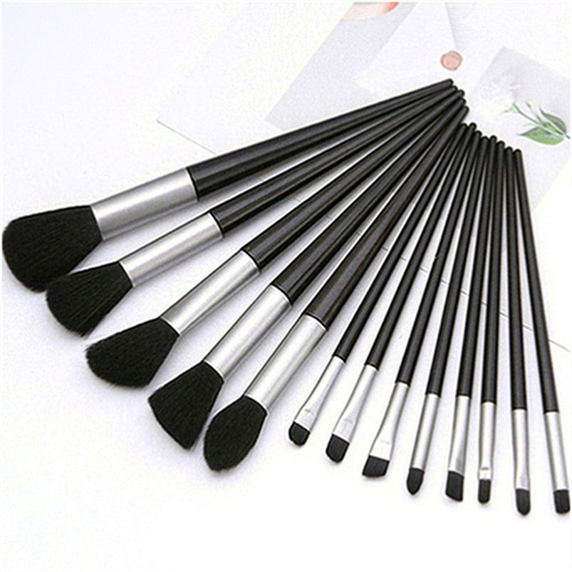 13Pcs Soft Fluffy Makeup Brushes Set for cosmetics Foundation Blush Powder Eyeshadow Kabuki Blending Makeup brush beauty tool D38