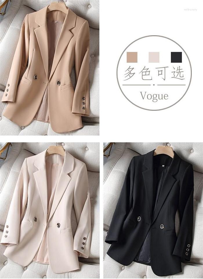 Women' Suits Ladies Casual Suit Women' Coat Spring Autumn Style Temperament Slim Fit Comfortable Lining Wild Blazer Femme Outwear, Khaki
Women' Suits Ladies Casual Suit Women' Coat Spring Autumn Style Temperament Slim Fit Comfortable Lining Wild Blazer Femme Outwear, Khaki