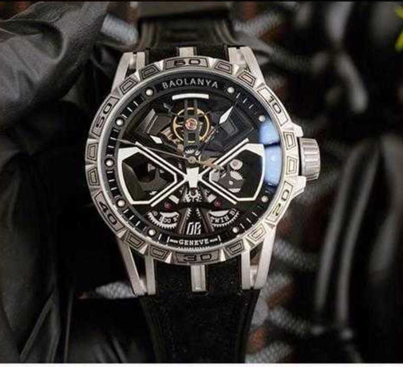 Super complex chronograph wrist watches for man New Automatic Men's Roges King Hollow out Waterproof Large Dial Fashion Trend Designer Luxury Style 8p, Section d
Super complex chronograph wrist watches for man New Automatic Men's Roges King Hollow out Waterproof Large Dial Fashion Trend Designer Luxury Style 8p, Section d