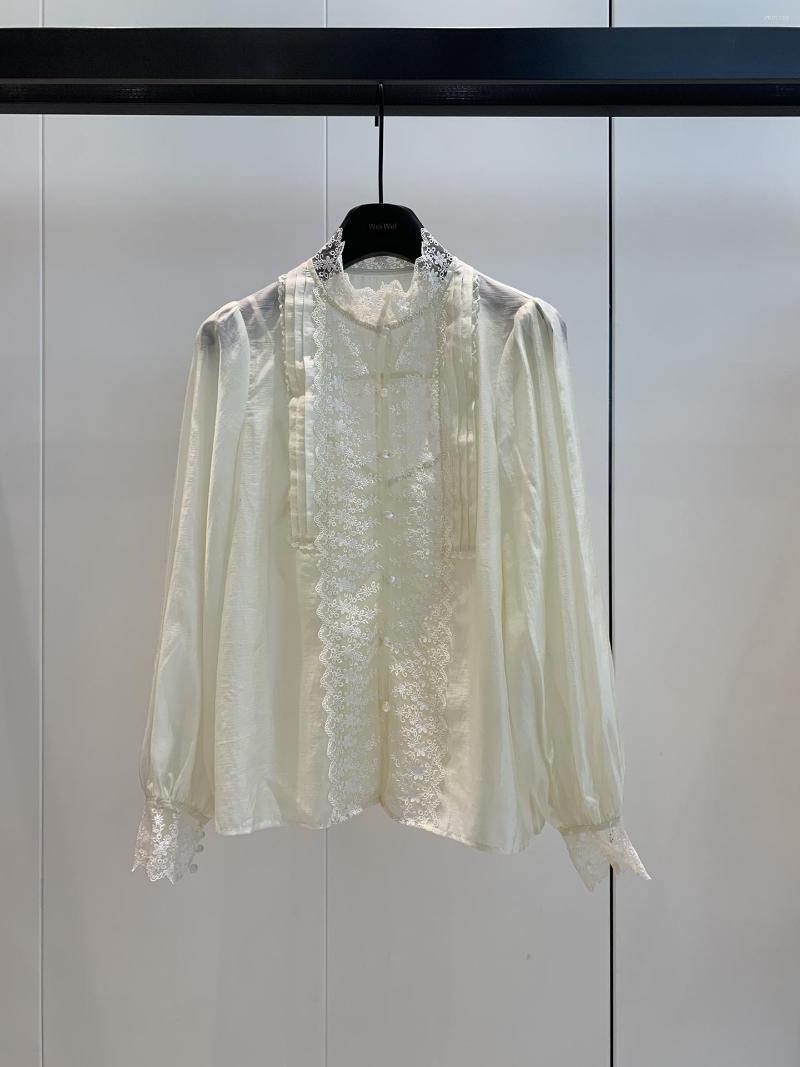 Women' Blouses 2023 Womens Fashion Long Sleeve Sexy Casual Lace Stitching Shirt 0209
Women' Blouses 2023 Womens Fashion Long Sleeve Sexy Casual Lace Stitching Shirt 0209