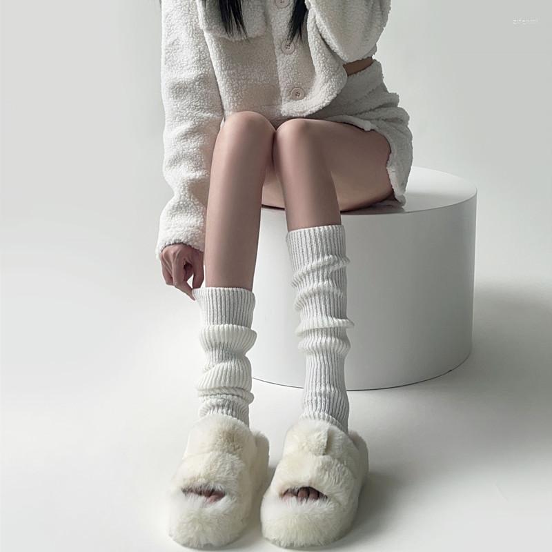 Women Socks Autumn Winter Knitted Jk Korean Fashion White Black For Girls Long Cuff Y2k Accessories Legwarmers, Beige
Women Socks Autumn Winter Knitted Jk Korean Fashion White Black For Girls Long Cuff Y2k Accessories Legwarmers, Beige