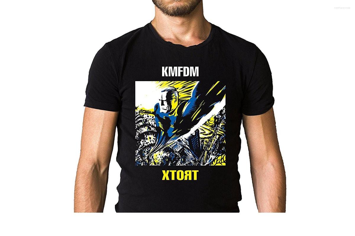 Men's T Shirts Print Men Shirt Summer Kmfdm German Industrial Band Xtort 1996 Cover Inspired Black T-shirt Top Tee Plus Size, New shirzzz35590
Men's T Shirts Print Men Shirt Summer Kmfdm German Industrial Band Xtort 1996 Cover Inspired Black T-shirt Top Tee Plus Size, New shirzzz35590