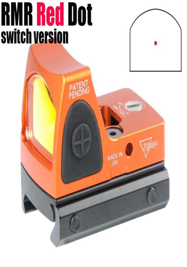Tactical RMR Red Dot Reflex Sight Adjustable LED 325 MOA Red Dot with Side Button Control Orange1642940
Tactical RMR Red Dot Reflex Sight Adjustable LED 325 MOA Red Dot with Side Button Control Orange1642940