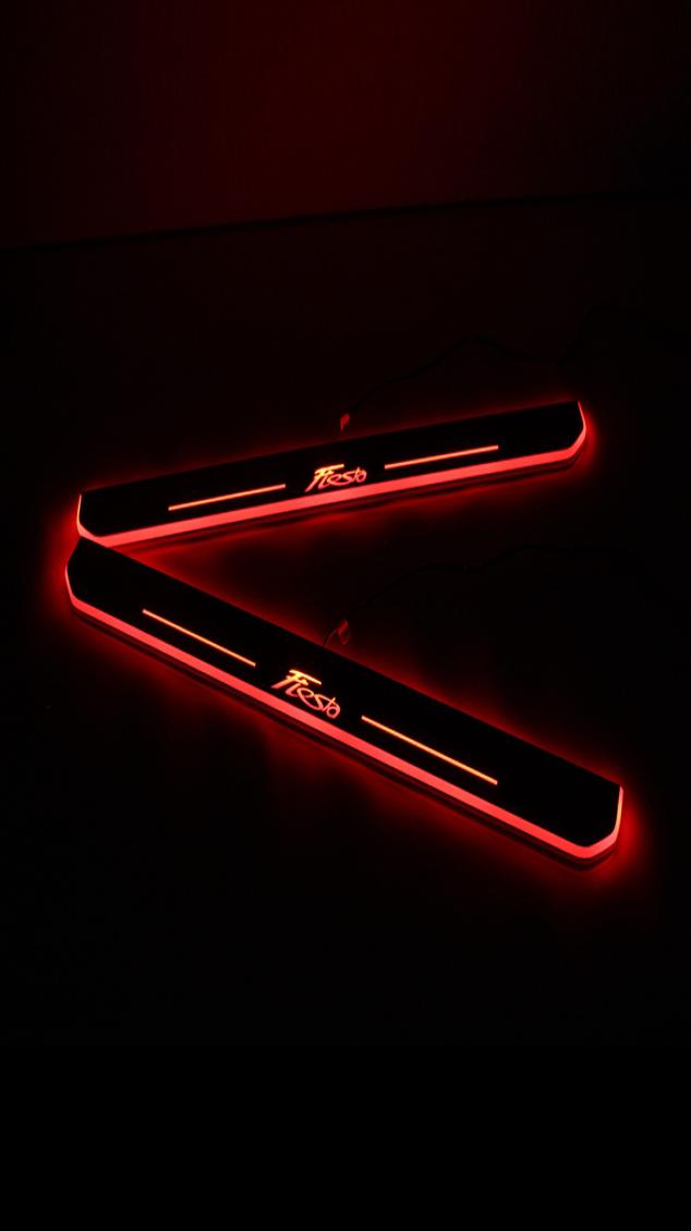For Ford Fiesta 2009 2019 Acrylic Moving LED Welcome Pedal Car Scuff Plate Pedal Door Sill Pathway Light1600290
For Ford Fiesta 2009 2019 Acrylic Moving LED Welcome Pedal Car Scuff Plate Pedal Door Sill Pathway Light1600290
