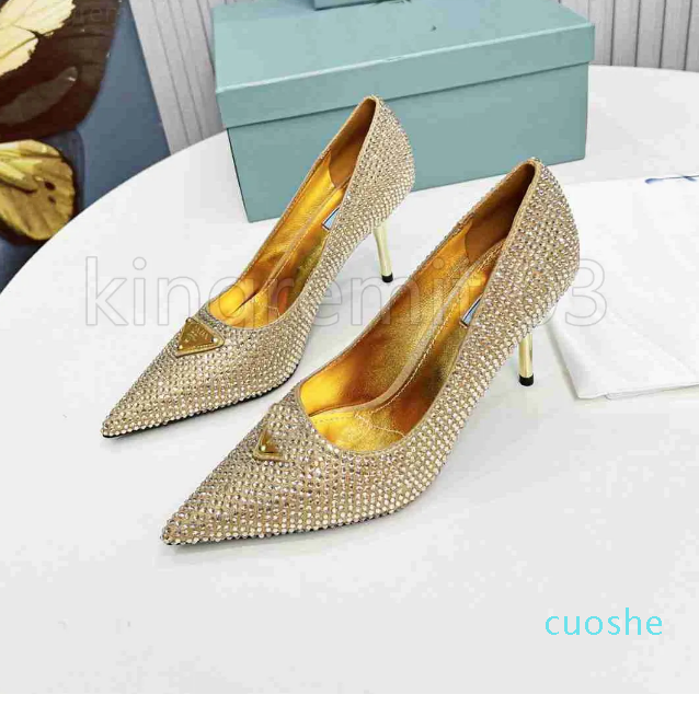 Designer Sandals Studded Metallic Leather High Heel Sandals Patent Leather Stiletto High Heels Ankle Strap Sandals Open-Toes Rhinestone Golden Sandal
Designer Sandals Studded Metallic Leather High Heel Sandals Patent Leather Stiletto High Heels Ankle Strap Sandals Open-Toes Rhinestone Golden Sandal