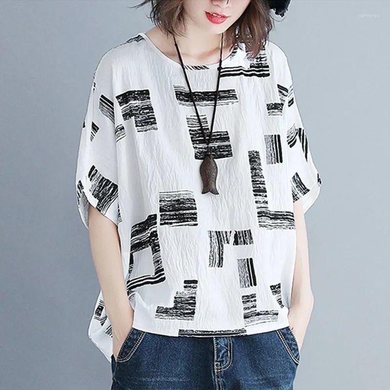 Women's Blouses Fashion O-Neck Loose Printed Batwing Sleeve Blouse Women's Clothing 2023 Summer Oversized Casual Pullovers Commuter, White
Women's Blouses Fashion O-Neck Loose Printed Batwing Sleeve Blouse Women's Clothing 2023 Summer Oversized Casual Pullovers Commuter, White