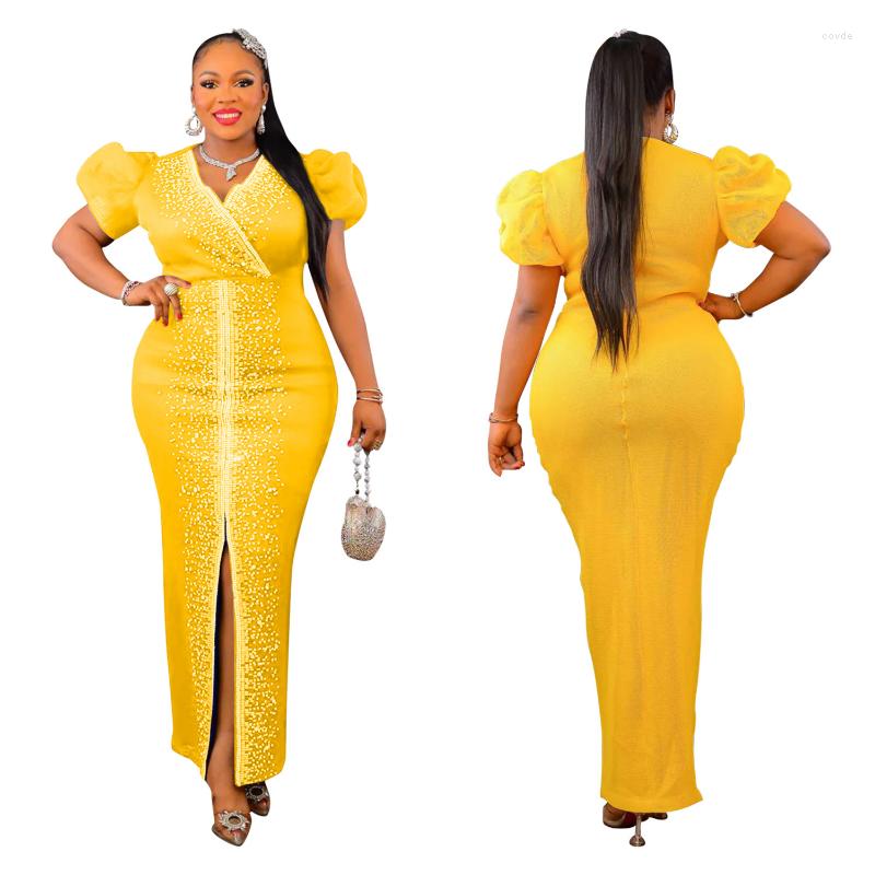 Ethnic Clothing African Dresses For Women Summer Autumn V-neck Short Sleeve Polyester Black Blue Red Yellow Long Dress Maxi
Ethnic Clothing African Dresses For Women Summer Autumn V-neck Short Sleeve Polyester Black Blue Red Yellow Long Dress Maxi