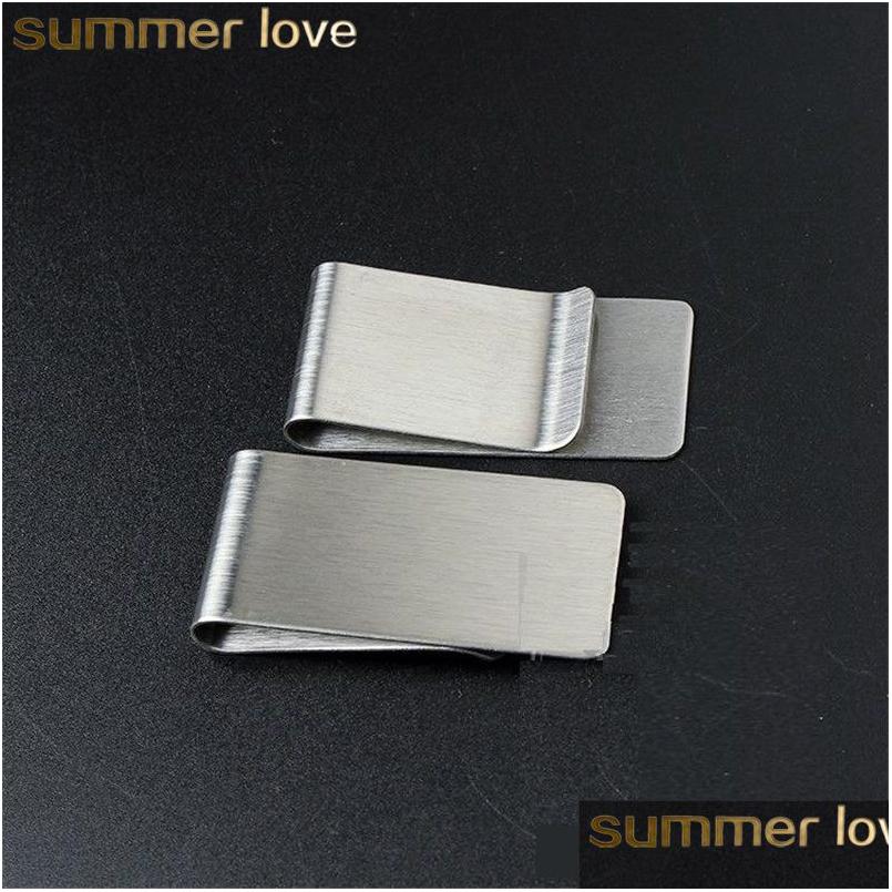 Other Money Clip Cash Clamp Holder Portable Stainless Steel Wallet Creative Business Banknote Folder Mens Gifts Drop Delivery Jewelr Dhsek
Other Money Clip Cash Clamp Holder Portable Stainless Steel Wallet Creative Business Banknote Folder Mens Gifts Drop Delivery Jewelr Dhsek