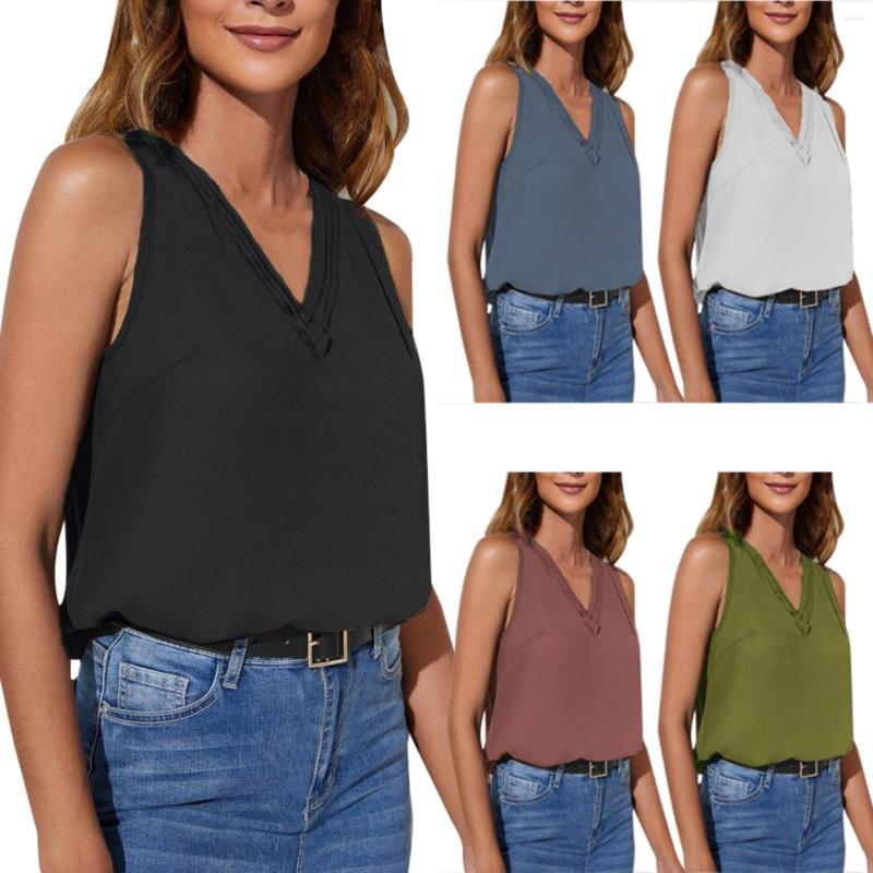 Women's Tanks Summer Fashion Ladies Vest V Neck Solid Color Casual Sleeveless Top, Green
Women's Tanks Summer Fashion Ladies Vest V Neck Solid Color Casual Sleeveless Top, Green