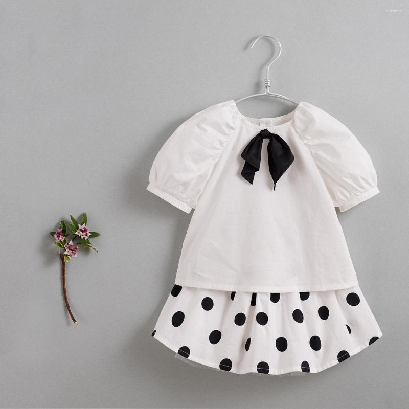 Clothing Sets MARC&JANIE Girl Set LUFU French Series Girls Summer Polka-dot Skirt Toddler Outfits Two Piece 212697, Large polka dots
Clothing Sets MARC&JANIE Girl Set LUFU French Series Girls Summer Polka-dot Skirt Toddler Outfits Two Piece 212697, Large polka dots