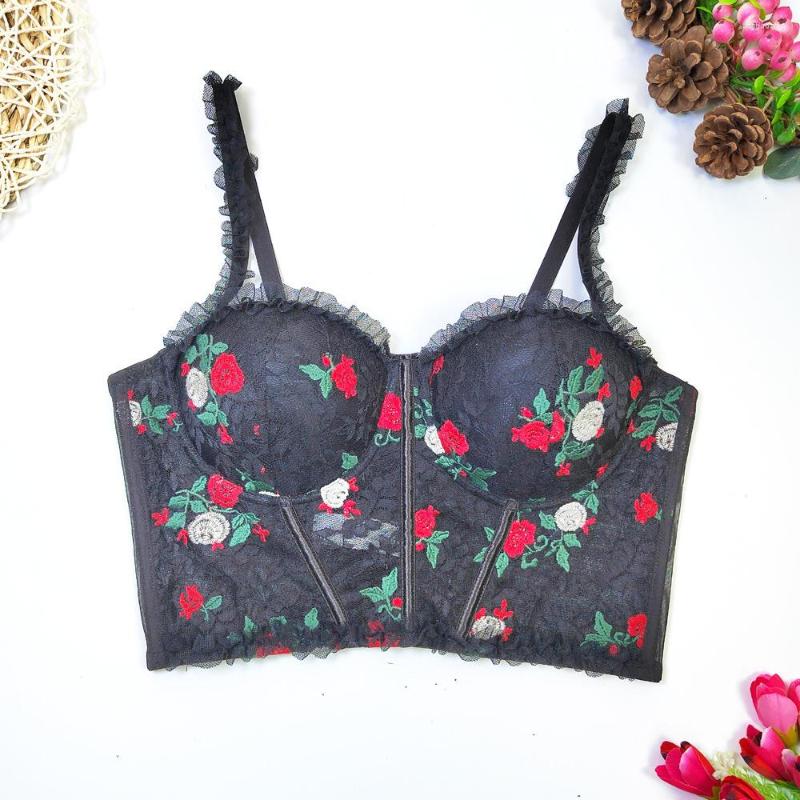 Women's Tanks French Sweet Lace Flower Print Camis For Women's Sexy Sleeveless Summer Outwear Fishbone Short Bustier Corset Crop Tops, Black
Women's Tanks French Sweet Lace Flower Print Camis For Women's Sexy Sleeveless Summer Outwear Fishbone Short Bustier Corset Crop Tops, Black