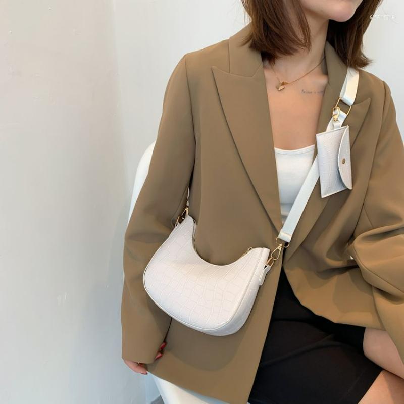 Evening Bags TRAVEASY2023 Bag Women Crocodile Pattern Armpit Fashion Chain Mini Ladies Shoulder Messenger Lash Package, White style 3
Evening Bags TRAVEASY2023 Bag Women Crocodile Pattern Armpit Fashion Chain Mini Ladies Shoulder Messenger Lash Package, White style 3