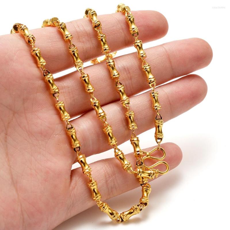 Chains 4mm Thin Necklace Solid Chain Men Jewelry Yellow Gold Filled Collar Clavicle Accessories 50cm Long
Chains 4mm Thin Necklace Solid Chain Men Jewelry Yellow Gold Filled Collar Clavicle Accessories 50cm Long