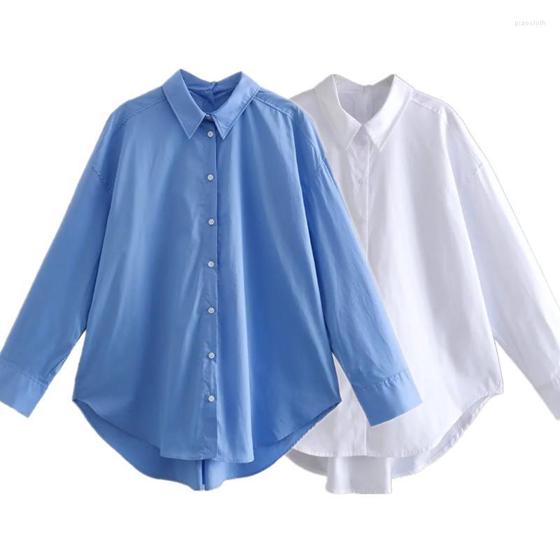 Women' Blouses & Shirts Maxdutti Boyfriend Loose Shirt Back Of Single Breasted Casual Blouse Women Fashion Simple Solid Poplin Cotton Blous, Blue
Women' Blouses & Shirts Maxdutti Boyfriend Loose Shirt Back Of Single Breasted Casual Blouse Women Fashion Simple Solid Poplin Cotton Blous, Blue