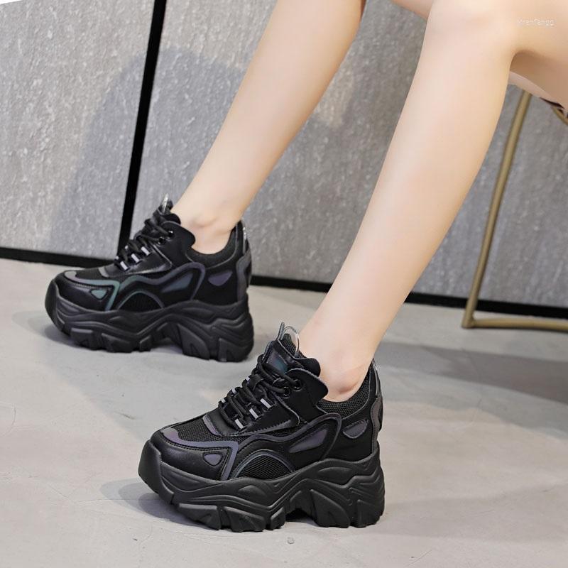 Dress Shoes Spring Autumn Fashion Slim Height Increasing Platform Cross-tied Mesh Genuine Leather Women Pumps Ladies Sneakers 2203, Black
Dress Shoes Spring Autumn Fashion Slim Height Increasing Platform Cross-tied Mesh Genuine Leather Women Pumps Ladies Sneakers 2203, Black