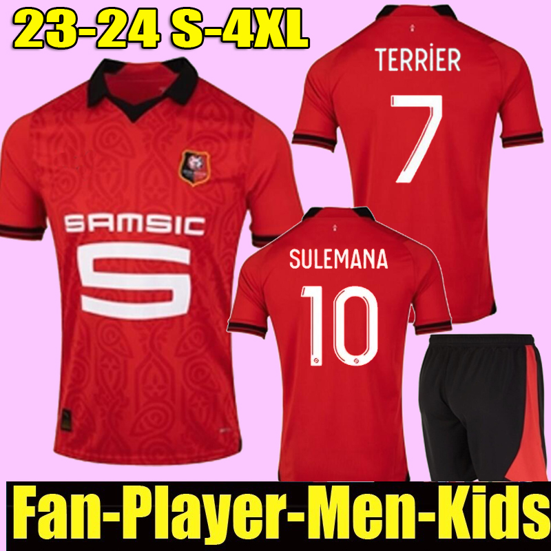 23 24 Stade Rennais soccer jerseys Home Rennes maillot de foot 2023 2024 SULEMANA BOURIGEAUD TERRIER DOKU LABORDE SANTAMARIA men kids kit football shirts, Home kids
23 24 Stade Rennais soccer jerseys Home Rennes maillot de foot 2023 2024 SULEMANA BOURIGEAUD TERRIER DOKU LABORDE SANTAMARIA men kids kit football shirts, Home kids