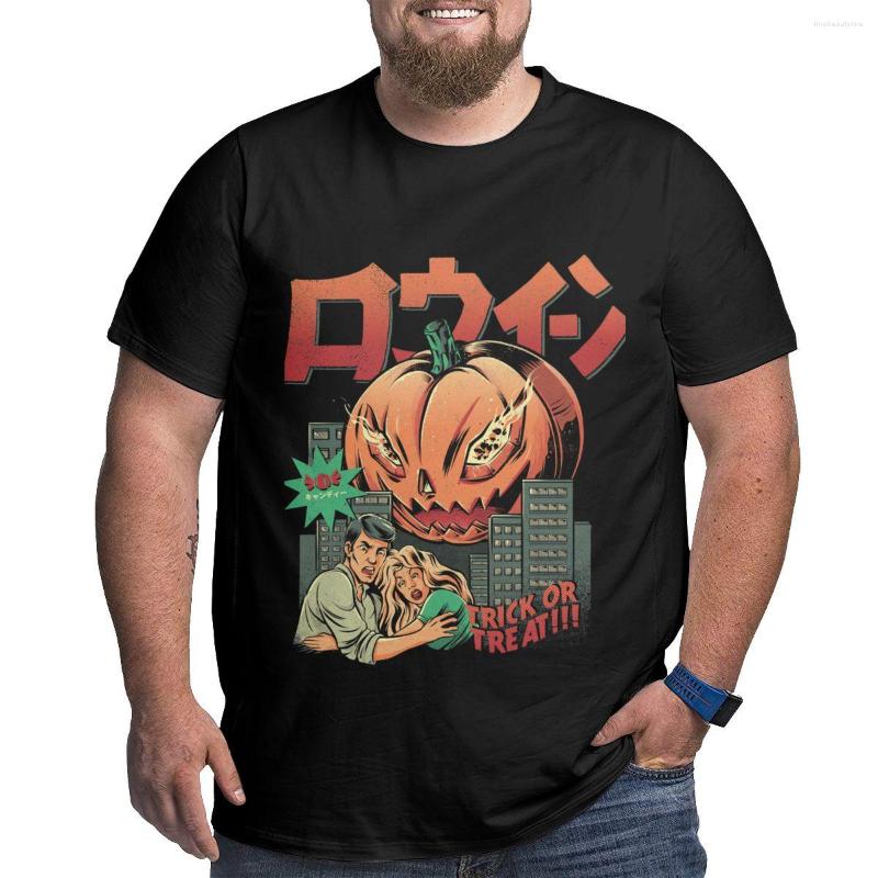 Men's Polos Pumpkinzilla T-Shirt Big Size Aesthetic Clothing Workout Shirts For Men, Moss green