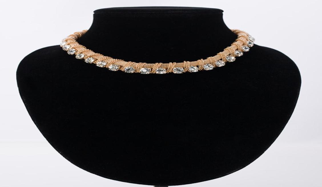 New Charm gold color Chains Choker Rhinestones Women Fashion Crystal Necklaces Pendants Statement Vintage Jewelry N0285395770
New Charm gold color Chains Choker Rhinestones Women Fashion Crystal Necklaces Pendants Statement Vintage Jewelry N0285395770