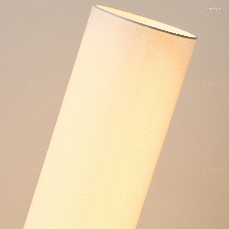 Lamps Floor Vintage Walnut Living Room Led Bedroom Bedside Lamp Ambient Light Sofa Side Study Reading Lights Home Decoration s