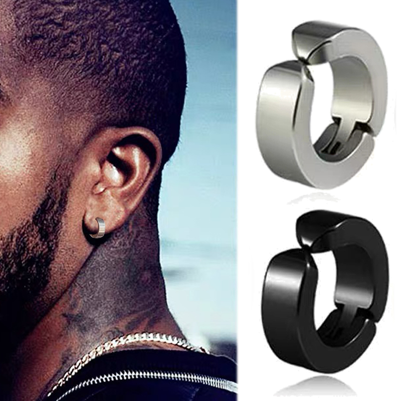 Punk Non Piercing Clip for Man Woman Titanium Steel Magnetic Type Stud Earrings Teens Hip Hop Style Ear Ring Jewelry Accessories
Punk Non Piercing Clip for Man Woman Titanium Steel Magnetic Type Stud Earrings Teens Hip Hop Style Ear Ring Jewelry Accessories