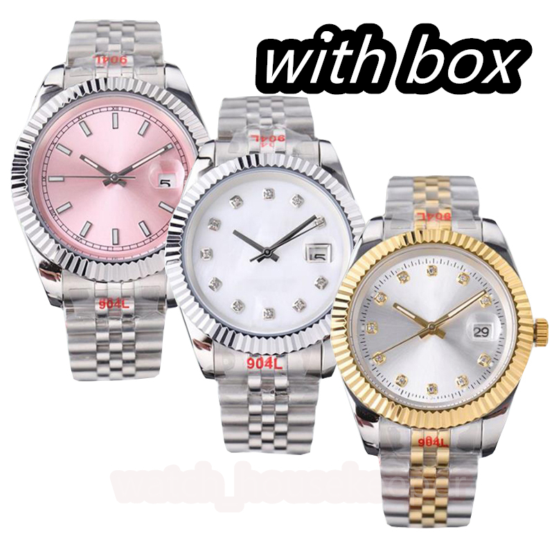 Men's Classic Automatic Mechanical Watch 36/41MM 904L All Stainless Steel Watch Women's 28/31 Quartz Battery Super Bright Night Glow Waterproof Sapphire Watch, Color 16
Men's Classic Automatic Mechanical Watch 36/41MM 904L All Stainless Steel Watch Women's 28/31 Quartz Battery Super Bright Night Glow Waterproof Sapphire Watch, Color 16