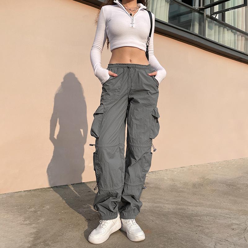 Women' Pants Cargo Summer Women' 2023 American Street Trend People Multi-pocket Drawstring Mid-waist Sports Light, Black
Women' Pants Cargo Summer Women' 2023 American Street Trend People Multi-pocket Drawstring Mid-waist Sports Light, Black