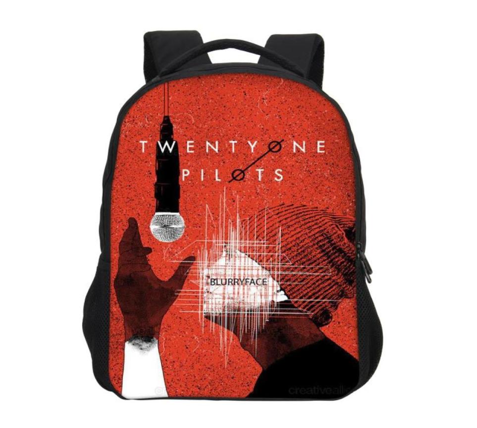 Backpack Casual Twenty One Pilots School Bag Children For Teenagers Boys Fashion Print Laptop Shoulder Bags Book Mochila1322786, Sky blue
Backpack Casual Twenty One Pilots School Bag Children For Teenagers Boys Fashion Print Laptop Shoulder Bags Book Mochila1322786, Sky blue