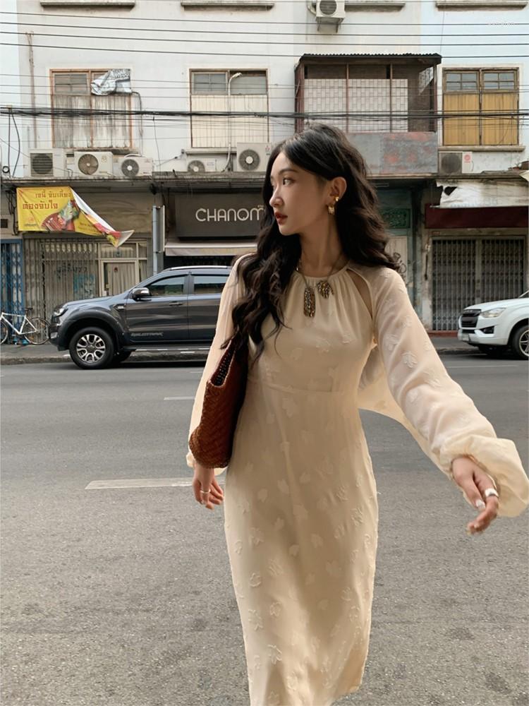 Casual Dresses 2023 Summer Vintage Fake Two Pieces Party Dress Women Elegant Long Sleeve Midi Female Holiday Office Lady, Black
Casual Dresses 2023 Summer Vintage Fake Two Pieces Party Dress Women Elegant Long Sleeve Midi Female Holiday Office Lady, Black