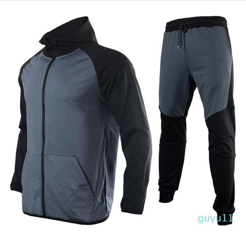 Fashion Designer Men's Tracksuits Europe American Basketball Football Rugby two-piece with women's long sleeve hoodie jacket trousers Spring Spring -XL
Fashion Designer Men's Tracksuits Europe American Basketball Football Rugby two-piece with women's long sleeve hoodie jacket trousers Spring Spring -XL