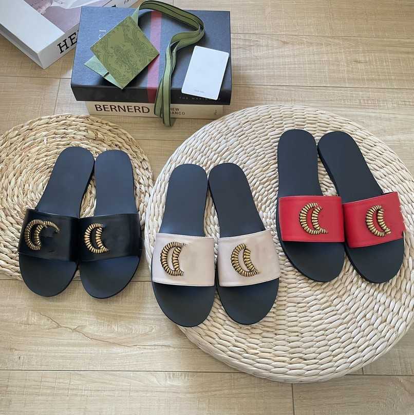 Woman Sandals rubber sole flat flip flops big size lady girls summer slides interlocking G gold buckle mules High quality Stylish Slipper Fashion Sandal shoes Eu 35-42, Ggxnf510-2
Woman Sandals rubber sole flat flip flops big size lady girls summer slides interlocking G gold buckle mules High quality Stylish Slipper Fashion Sandal shoes Eu 35-42, Ggxnf510-2