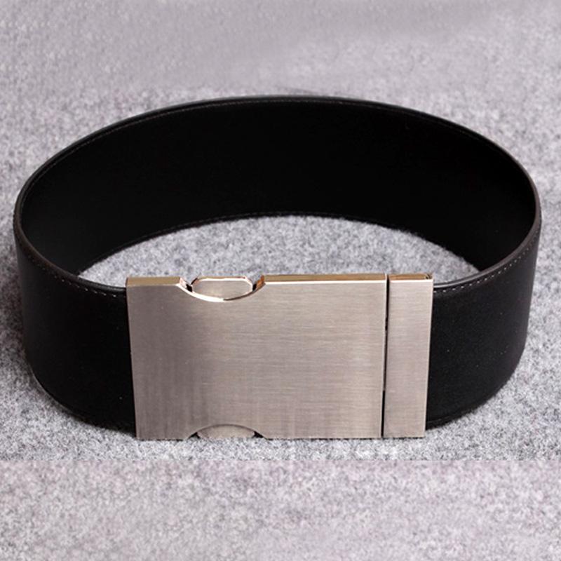 Belts Fashion Brand PU Leather Wide Girdle Women Ultra Cummerbund Punk Big Metal Buckle Elastic Belt Dress Accessories, Black
Belts Fashion Brand PU Leather Wide Girdle Women Ultra Cummerbund Punk Big Metal Buckle Elastic Belt Dress Accessories, Black