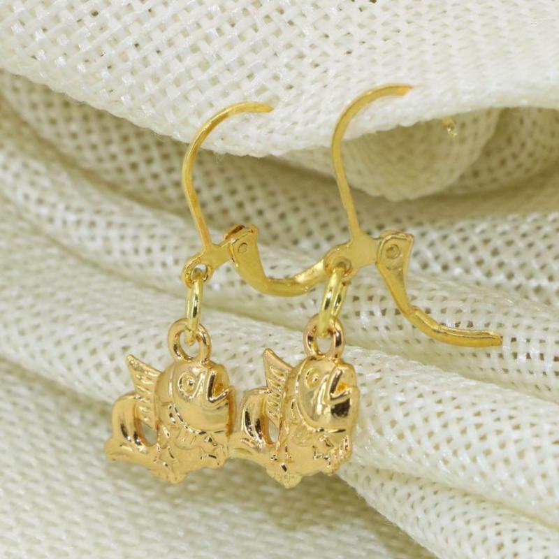Dangle Earrings Original Design Vintage Gold-color Fishes Shape12 14mm Fashion Drop For Women Gifts Jewelry B2661
Dangle Earrings Original Design Vintage Gold-color Fishes Shape12 14mm Fashion Drop For Women Gifts Jewelry B2661