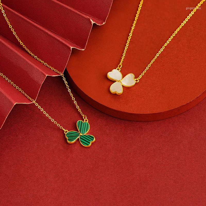 Chains Chinese Traditional Style Pendant Necklace Women's Fashion Trifoliate Petals Apricot Blossom Drop
Chains Chinese Traditional Style Pendant Necklace Women's Fashion Trifoliate Petals Apricot Blossom Drop