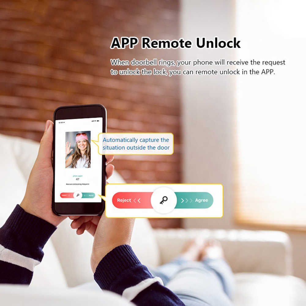 Smart Lock 3D facial recognition Biometric Fingerprint Door Lock Smart Lock Tuya App Remote Unlocking Keyless Lock Electronic Door Lock G230525