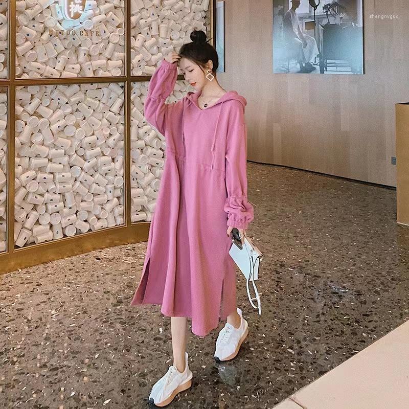 Casual Dresses Women' Fashion Hooded Sweater Dress Korean Version Loose Spring High Waist Pleated Over The Knee Long Skirt Design Sense, Photo color
Casual Dresses Women' Fashion Hooded Sweater Dress Korean Version Loose Spring High Waist Pleated Over The Knee Long Skirt Design Sense, Photo color