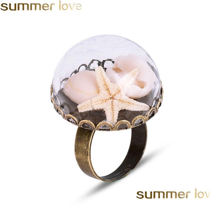 Wedding Rings 4 Styles Vintage Glass Jewelry Shell Starfish Adjustable For Women Ladies Party Unique Handmade Artwork Gifts Drop Del Dhehs
Wedding Rings 4 Styles Vintage Glass Jewelry Shell Starfish Adjustable For Women Ladies Party Unique Handmade Artwork Gifts Drop Del Dhehs