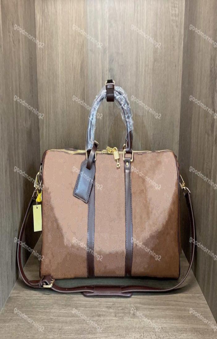 Classic Duffel bag 45cm Travel luggage for men real leather Top quality women crossbody totes shoulder Bags mens womens handbags 52409645, Grey
Classic Duffel bag 45cm Travel luggage for men real leather Top quality women crossbody totes shoulder Bags mens womens handbags 52409645, Grey
