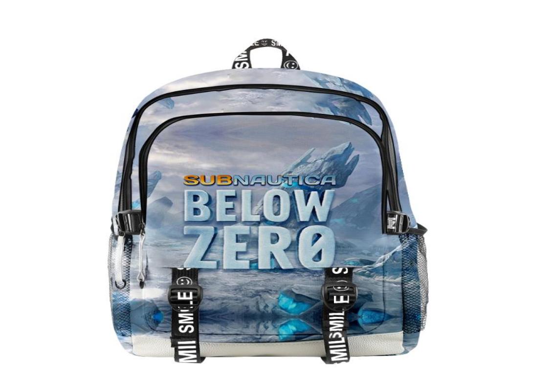 

Backpack Subnautica Below Zero Men Primary Middle School Students Fabric Oxford Bag Teenager Boys Girls Travel5776064, Sky blue