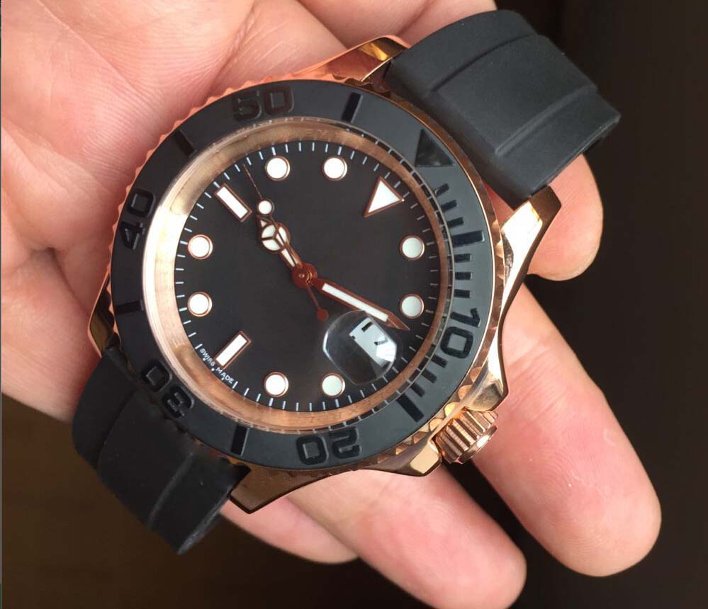 Classic multi Style Super Quality mens Wristwatches 40mm Black Dial 116655 Sapphire Luminous Auto Date Rubber strap 2813 Automatic Mechanical Men's Watches 
Classic multi Style Super Quality mens Wristwatches 40mm Black Dial 116655 Sapphire Luminous Auto Date Rubber strap 2813 Automatic Mechanical Men's Watches