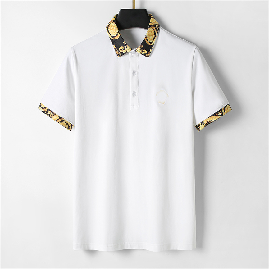 2023 SS Summer Mens Polos Shirt Designer T Shirts Short Polo Man Tops With Stripe Neck Tshirts Unisex Streewears Short Sleeves M-3XL #66, 1 embroidered
2023 SS Summer Mens Polos Shirt Designer T Shirts Short Polo Man Tops With Stripe Neck Tshirts Unisex Streewears Short Sleeves M-3XL #66, 1 embroidered