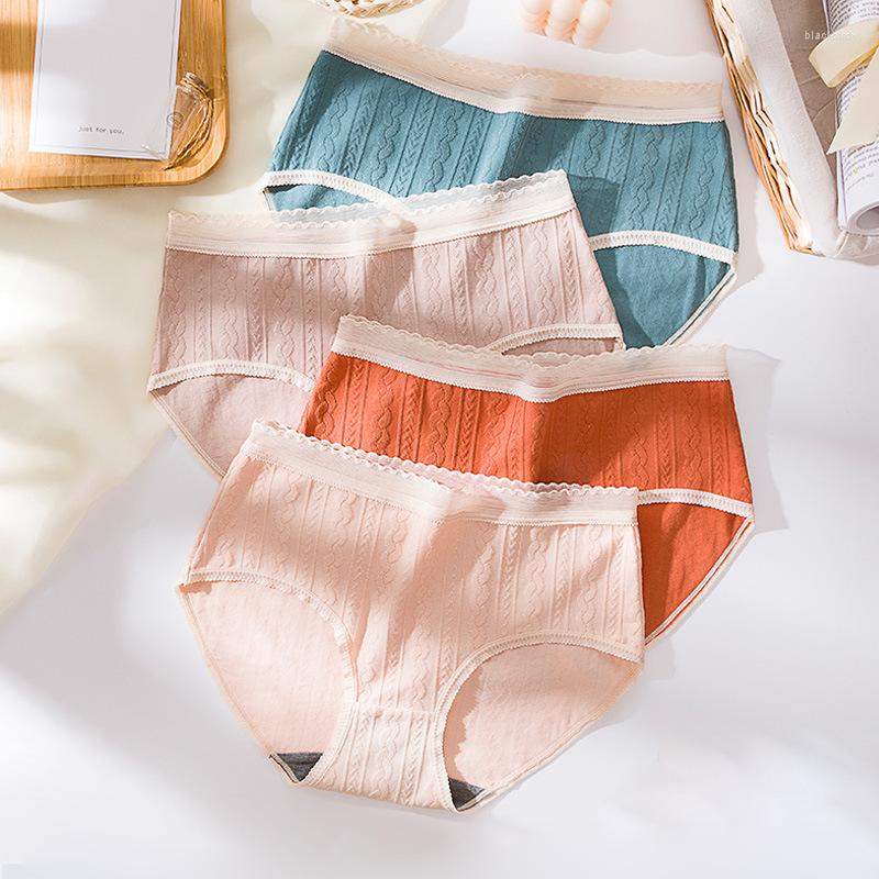 Women's Panties Women's Seamless Cotton Plus Size Jacquard Briefs Sexy Middle Waist Underwear Female Solid Color Comfortable Underpants, Blue skin
Women's Panties Women's Seamless Cotton Plus Size Jacquard Briefs Sexy Middle Waist Underwear Female Solid Color Comfortable Underpants, Blue skin