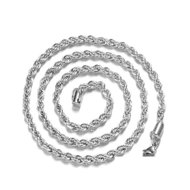 Chains 925 Sterling Sier 2Mm Twisted Rope Chain Necklaces For Women Men Fashion Hiphop Jewelry 16 18 20 22 24 Inches Drop Delivery Pe Dhpcl
Chains 925 Sterling Sier 2Mm Twisted Rope Chain Necklaces For Women Men Fashion Hiphop Jewelry 16 18 20 22 24 Inches Drop Delivery Pe Dhpcl