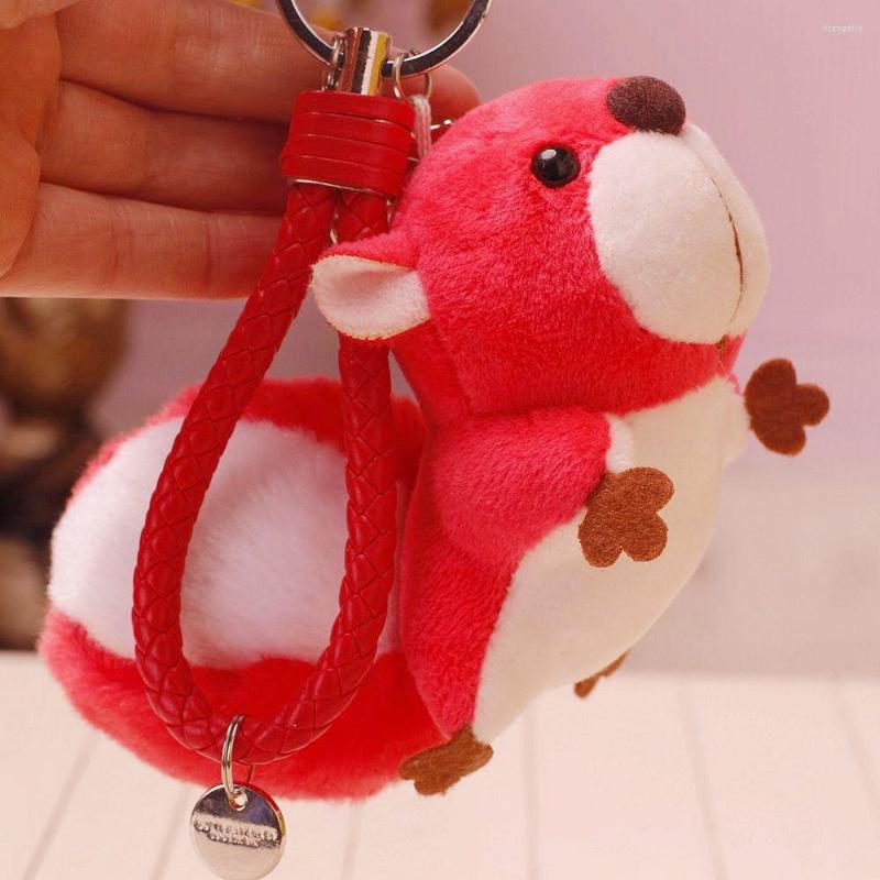 Keychains Cute Girls Plush Squirrel Leather Buckle Keychain Women Fluffy Pompom Squirrels Key Chain Bag Car Trinket Female Party Toy Gifts
Keychains Cute Girls Plush Squirrel Leather Buckle Keychain Women Fluffy Pompom Squirrels Key Chain Bag Car Trinket Female Party Toy Gifts