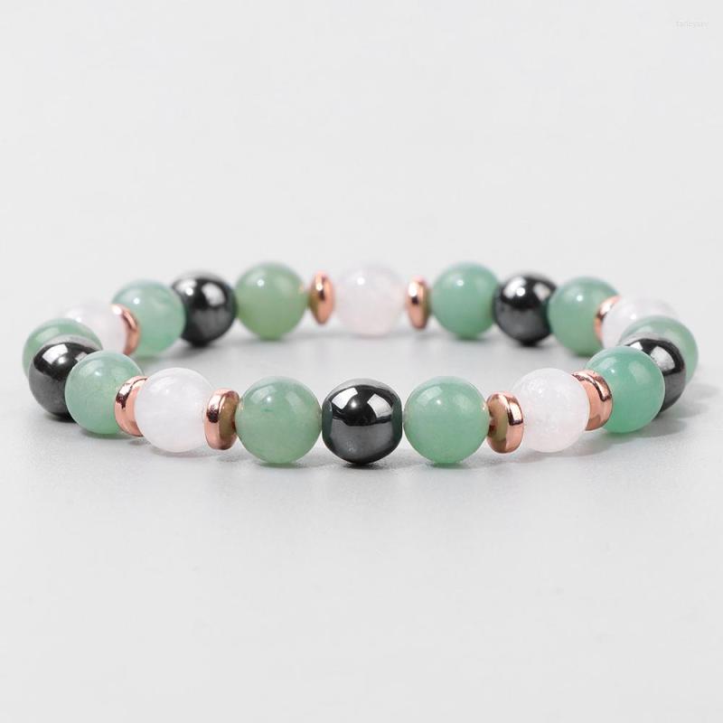 Strand Natural Stone Beads Bracelet Men Energy Hematite Healing Bracelets For Women Green Aventurine Quartz Prayer Reiki Jewelry 8mm
Strand Natural Stone Beads Bracelet Men Energy Hematite Healing Bracelets For Women Green Aventurine Quartz Prayer Reiki Jewelry 8mm