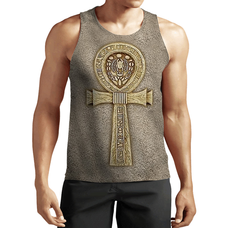 New 3D Printing Funny Summer Ancient Egyptian Pharaoh Graphic Tank Top Fashion Men Women Tracksuits Crewneck Vest Plus Size -6XL Harajuku002, Colorful
New 3D Printing Funny Summer Ancient Egyptian Pharaoh Graphic Tank Top Fashion Men Women Tracksuits Crewneck Vest Plus Size -6XL Harajuku002, Colorful