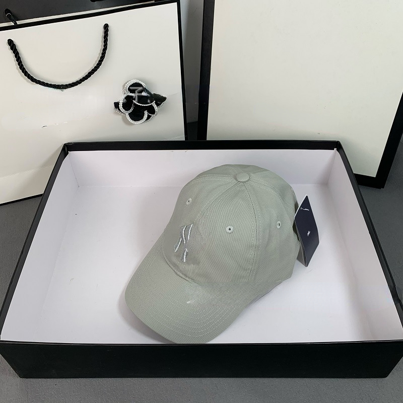 Korean New Soft Top Embroidery Baseball Cap Couple Casual All-Matching Peaked Cap Summer Sun Hat Wholesale, Aspic