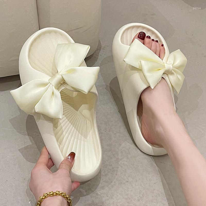 Slippers Summer Women Fashion Bow Tie Indoor Home Non-slip Soft EVA Sole Casual Sandals Beach Slides Ladies Shoes, White
Slippers Summer Women Fashion Bow Tie Indoor Home Non-slip Soft EVA Sole Casual Sandals Beach Slides Ladies Shoes, White