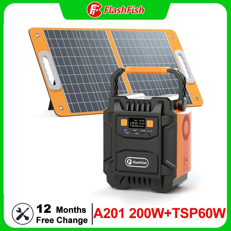 200W Portable Solar Generator 172Wh Lithium ion Battery 110-240V Power Station With 18V Portable Solar Panel 60W Solar Charger
200W Portable Solar Generator 172Wh Lithium ion Battery 110-240V Power Station With 18V Portable Solar Panel 60W Solar Charger
