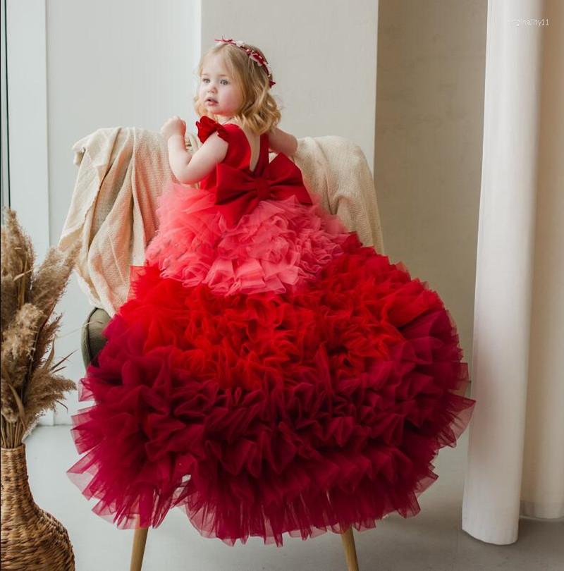 Girl Dresses Handmade Red Girls First Birthday Dress Layers Tulle Long Tail Princess Flower Wedding Gown Big Bow Kid Size 6 8 10, Custom made
Girl Dresses Handmade Red Girls First Birthday Dress Layers Tulle Long Tail Princess Flower Wedding Gown Big Bow Kid Size 6 8 10, Custom made