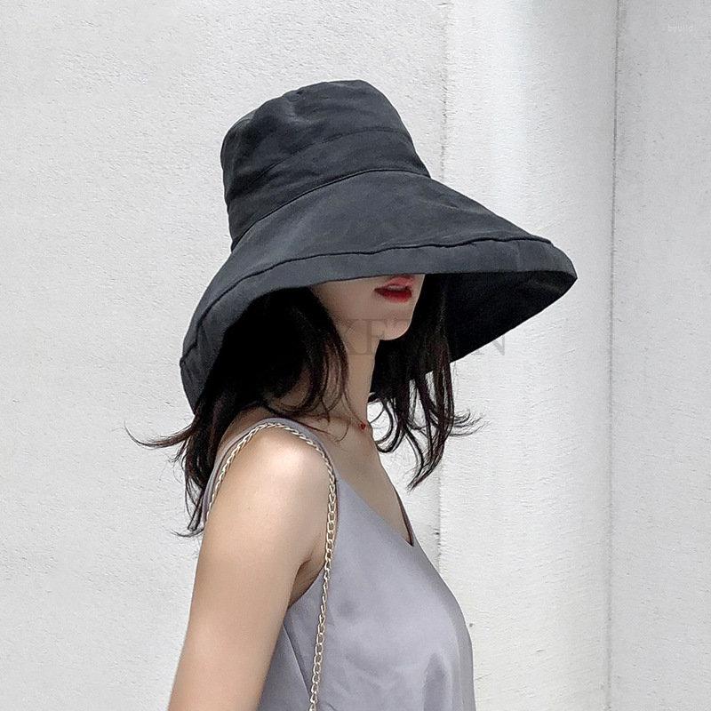 Berets 2023 Sun Hat Summer Foldable Bucket For Women Outdoor Sunscreen Cotton Fishing Hunting Cap Anti-UV Wide Brim, Fisherman hat 2
Berets 2023 Sun Hat Summer Foldable Bucket For Women Outdoor Sunscreen Cotton Fishing Hunting Cap Anti-UV Wide Brim, Fisherman hat 2